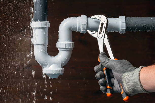 Professional Emergency Plumber technician working in Louisville, IL